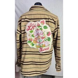 Life Is Sweet RVCA L Grunge Boho Cottagecore Strawberry Shortcake